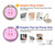 S3269 Porc Dessin animé Etui Coque Housse pour LG G7 ThinQ