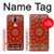 S3355 Motif Bandana Rouge Etui Coque Housse pour LG G7 ThinQ