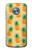 S3258 Pineapple Pattern Etui Coque Housse pour Motorola Moto X4