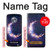 S3324 Croissant de lune Galaxie Etui Coque Housse pour Motorola Moto X4