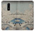 S3350 Utagawa Hiroshige Drum Bridge Yuhi Hill in Meguro Etui Coque Housse pour OnePlus 6