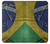 S3297 Brazil Flag Vintage Football Graphic Etui Coque Housse pour Sony Xperia XZ1