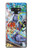 S0588 Wall Graffiti Etui Coque Housse pour Note 9 Samsung Galaxy Note9