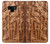 S1307 Fish Wood Carving Graphic Printed Etui Coque Housse pour Note 9 Samsung Galaxy Note9
