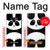 S2085 Panda minimaliste Etui Coque Housse pour Note 9 Samsung Galaxy Note9