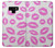 S2214 Pink Lips Kisses Etui Coque Housse pour Note 9 Samsung Galaxy Note9
