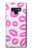 S2214 Pink Lips Kisses Etui Coque Housse pour Note 9 Samsung Galaxy Note9