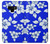 S2244 Hawaiian Hibiscus Blue Pattern Etui Coque Housse pour Note 9 Samsung Galaxy Note9