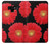 S2478 Red Daisy flower Etui Coque Housse pour Note 9 Samsung Galaxy Note9