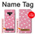 S2858 Motif Flamant rose Etui Coque Housse pour Note 9 Samsung Galaxy Note9