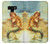 S3184 Little Mermaid Painting Etui Coque Housse pour Note 9 Samsung Galaxy Note9