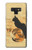 S3229 Vintage Cat Poster Etui Coque Housse pour Note 9 Samsung Galaxy Note9