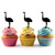 TA0716 Ostrich Zoo Animal Cupcake Toppers Acrylique De Mariage Joyeux anniversaire pour Gâteau Partie Décoration 10 Pièces