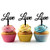 TA0740 Love Text Cupcake Toppers Acrylique De Mariage Joyeux anniversaire pour Gâteau Partie Décoration 10 Pièces