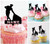 TA0763 Matador Espagne Cupcake Toppers Acrylique De Mariage Joyeux anniversaire pour Gâteau Partie Décoration 10 Pièces