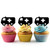 TA0808 Emergency Car Ambulance Cupcake Toppers Acrylique De Mariage Joyeux anniversaire pour Gâteau Partie Décoration 10 Pièces