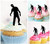 TA0814 Zombie Cupcake Toppers Acrylique De Mariage Joyeux anniversaire pour Gâteau Partie Décoration 10 Pièces