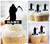 TA0815 mort Faucheuse Cupcake Toppers Acrylique De Mariage Joyeux anniversaire pour Gâteau Partie Décoration 10 Pièces