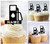 TA0855 Station essence distributeur de remplissage de carburant Cupcake Toppers Acrylique De Mariage Joyeux anniversaire pour Gâteau Partie Décoration 10 Pièces