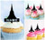 TA0858 temple du Bouddha Cupcake Toppers Acrylique De Mariage Joyeux anniversaire pour Gâteau Partie Décoration 10 Pièces