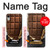 S0270 chocolat Etui Coque Housse pour iPhone XR