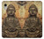 S0344 Buddha Rock Carving Etui Coque Housse pour iPhone XR