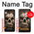 S0552 Crâne Etui Coque Housse pour iPhone XR