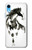 S1031 Horse Paintbrush Etui Coque Housse pour iPhone XR