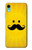 S1145 Yellow Mustache Sun Etui Coque Housse pour iPhone XR