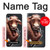 S1271 Vache Folle Etui Coque Housse pour iPhone XR