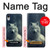 S1516 Loup blanc Etui Coque Housse pour iPhone XR