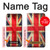 S2303 Drapeau britannique UK Millésime Etui Coque Housse pour iPhone XR