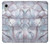 S2316 Dark Blue Marble Texture Graphic Print Etui Coque Housse pour iPhone XR