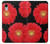 S2478 Red Daisy flower Etui Coque Housse pour iPhone XR