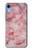 S2843 Pink Marble Texture Etui Coque Housse pour iPhone XR