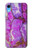 S2907 Purple Turquoise Stone Etui Coque Housse pour iPhone XR