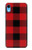 S2931 Red Buffalo Check Pattern Etui Coque Housse pour iPhone XR