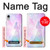 S2992 Princesse Pastel Silhouette Etui Coque Housse pour iPhone XR