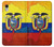 S3020 Ecuador Flag Etui Coque Housse pour iPhone XR