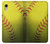 S3031 Yellow Softball Ball Etui Coque Housse pour iPhone XR