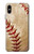 S0064 Baseball Etui Coque Housse pour iPhone X, iPhone XS