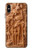 S1307 Fish Wood Carving Graphic Printed Etui Coque Housse pour iPhone X, iPhone XS