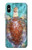 S1424 Sea Turtle Etui Coque Housse pour iPhone X, iPhone XS