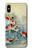 S1654 Koi Carp Fish Art Painting Etui Coque Housse pour iPhone X, iPhone XS