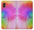 S2488 Tie Dye Color Etui Coque Housse pour iPhone X, iPhone XS