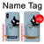 S2641 Noir Chat Poche Etui Coque Housse pour iPhone X, iPhone XS