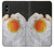 S2695 Fried Egg Etui Coque Housse pour iPhone X, iPhone XS