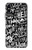 S2744 Hey Hi Hello Art Pattern Etui Coque Housse pour iPhone X, iPhone XS