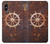 S2766 Ship Wheel Rusty Texture Etui Coque Housse pour iPhone X, iPhone XS