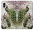 S2773 Peacock Chinese Brush Painting Etui Coque Housse pour iPhone X, iPhone XS